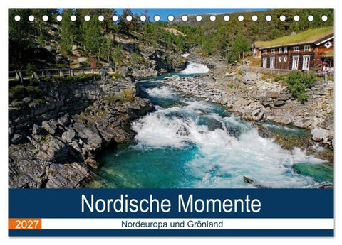 Nordische Momente (Tischkalender 2027 DIN A5 quer), CALVENDO Monatskalender