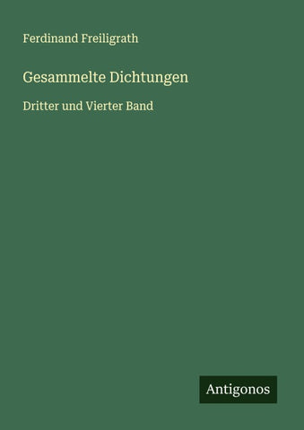 Gesammelte Dichtungen
