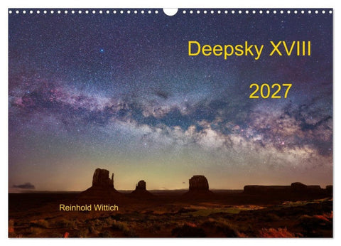 Deepsky XVIII (Wandkalender 2027 DIN A3 quer), CALVENDO Monatskalender