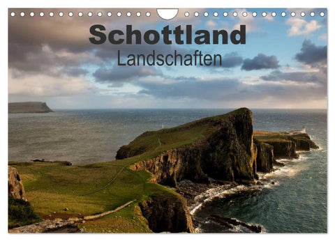 Schottland Landschaften (Wandkalender 2027 DIN A4 quer), CALVENDO Monatskalender