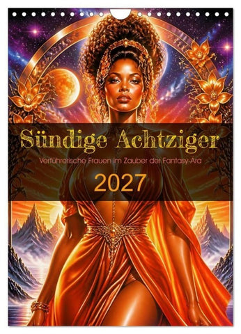 Sündige Achtziger (Wandkalender 2027 DIN A4 hoch), CALVENDO Monatskalender