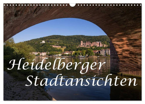 Heidelberger Stadtansichten (Wandkalender 2026 DIN A3 quer), CALVENDO Monatskalender