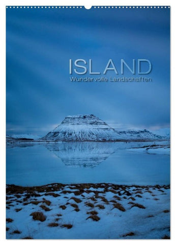 Island - Wundervolle Landschaften (Wandkalender 2027 DIN A2 hoch), CALVENDO Monatskalender
