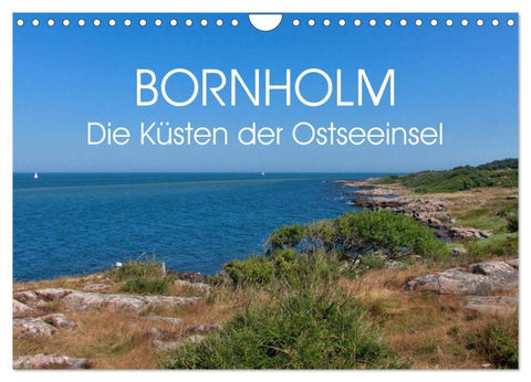 Bornholm - die Küsten der Ostseeinsel (Wandkalender 2026 DIN A4 quer), CALVENDO Monatskalender