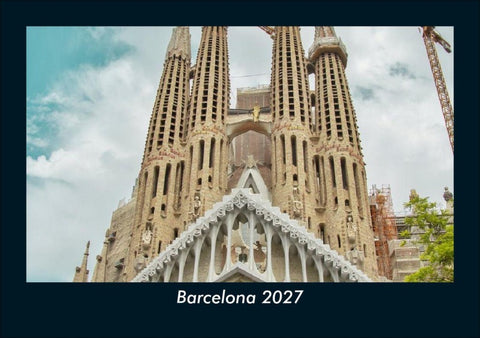 Barcelona 2027 Fotokalender DIN A5