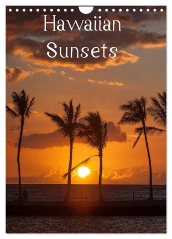 Hawaiian Sunsets (Wandkalender 2027 DIN A4 hoch), CALVENDO Monatskalender
