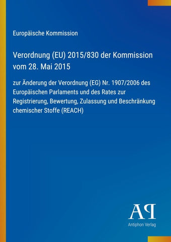 Verordnung (EU) 2015/830 der Kommission vom 28. Mai 2015