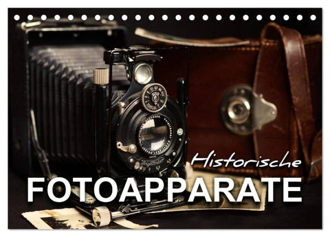 Historische Fotoapparate (Tischkalender 2027 DIN A5 quer), CALVENDO Monatskalender