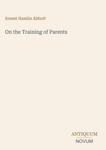 On the Training of Parents