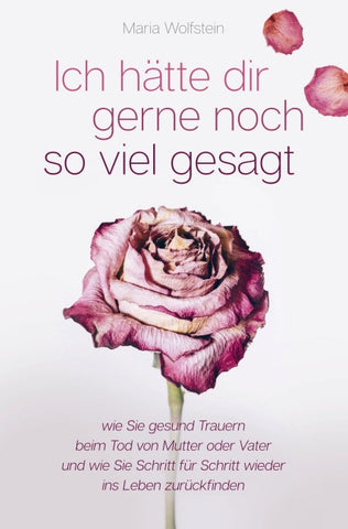 Ich hätte dir gerne noch so viel gesagt