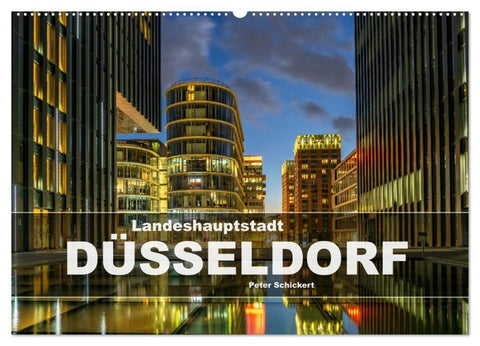 Landeshauptstadt Düsseldorf (Wandkalender 2027 DIN A2 quer), CALVENDO Monatskalender