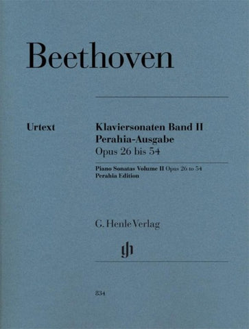 Ludwig van Beethoven - Klaviersonaten, Band II, op. 26–54, Perahia-Ausgabe