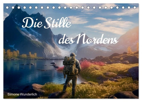 Die Stille des Nordens (Tischkalender 2027 DIN A5 quer), CALVENDO Monatskalender