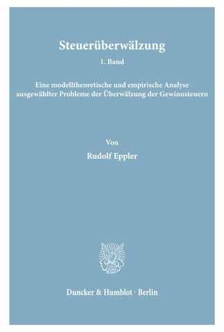 Steuerüberwälzung.