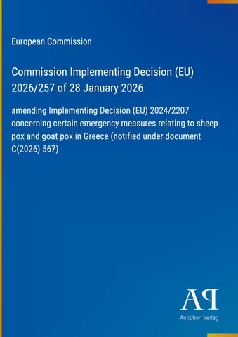 Commission Implementing Decision (EU) 2026/257 of 28 January 2026