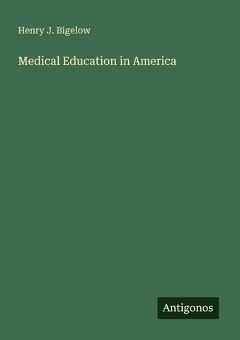 Medical Education in America