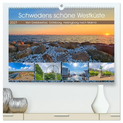 Schwedens schöne Westküste (hochwertiger Premium Wandkalender 2027 DIN A2 quer), Kunstdruck in Hochglanz