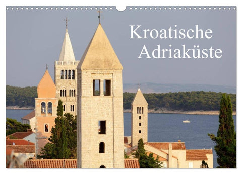 Kroatische Adriaküste (Wandkalender 2026 DIN A3 quer), CALVENDO Monatskalender