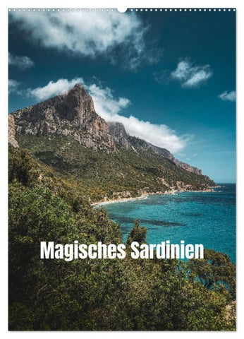 Magisches Sardinien (Wandkalender 2027 DIN A2 hoch), CALVENDO Monatskalender