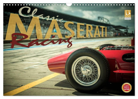 Classic Maserati Racing (Wandkalender 2027 DIN A3 quer), CALVENDO Monatskalender
