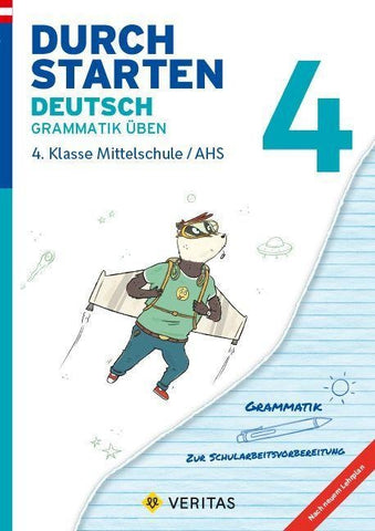 Durchstarten Deutsch 4. Klasse Mittelschule/AHS Grammatik üben