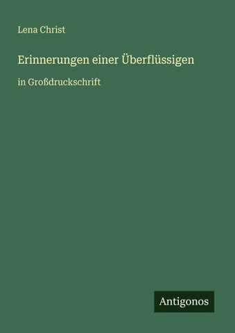 Erinnerungen einer Überflüssigen