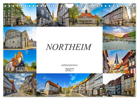 Northeim Impressionen (Wandkalender 2027 DIN A4 quer), CALVENDO Monatskalender