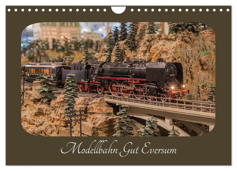 Modellbahn Gut Eversum (Wandkalender 2027 DIN A4 quer), CALVENDO Monatskalender
