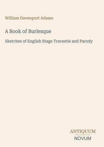 A Book of Burlesque