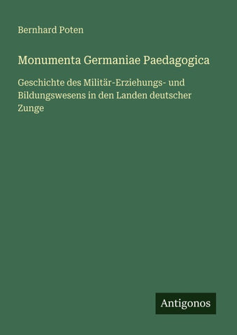 Monumenta Germaniae Paedagogica