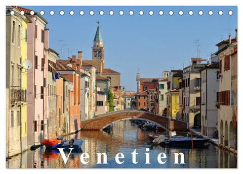 Venetien (Tischkalender 2027 DIN A5 quer), CALVENDO Monatskalender