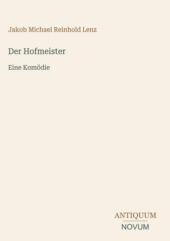 Der Hofmeister