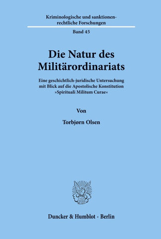Die Natur des Militärordinariats.