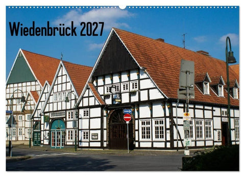 Wiedenbrück 2027 (Wandkalender 2027 DIN A2 quer), CALVENDO Monatskalender