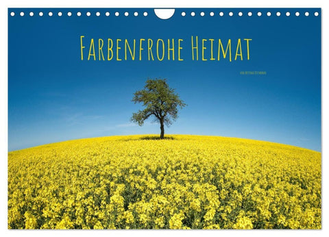 Farbenfrohe Heimat (Wandkalender 2027 DIN A4 quer), CALVENDO Monatskalender