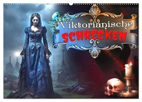 Viktorianische Schrecken (Wandkalender 2027 DIN A2 quer), CALVENDO Monatskalender
