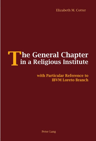 The General Chapter in a Religious Institute