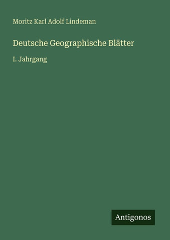 Deutsche Geographische Blätter