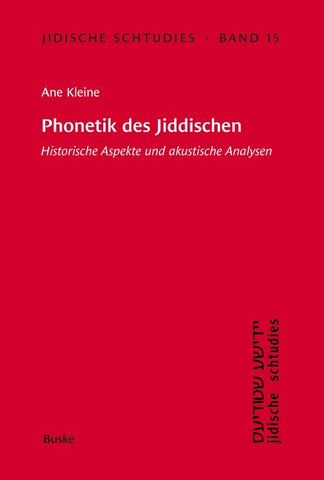 Phonetik des Jiddischen