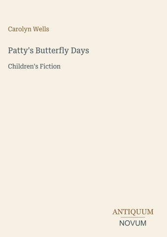 Patty's Butterfly Days