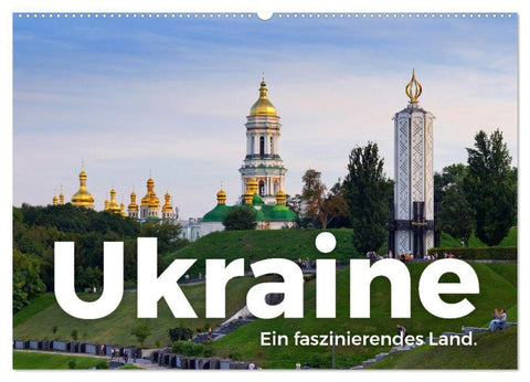 Ukraine - Ein faszinierendes Land. (Wandkalender 2027 DIN A2 quer), CALVENDO Monatskalender