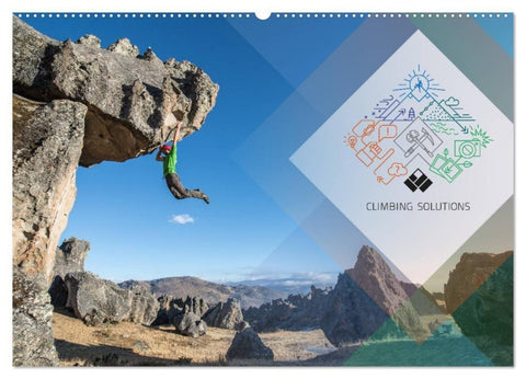 Climbing Solutions - Bergsport weltweit (Wandkalender 2027 DIN A2 quer), CALVENDO Monatskalender