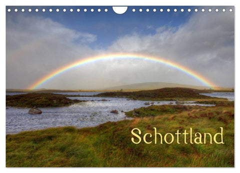 Schottland (Wandkalender 2026 DIN A4 quer), CALVENDO Monatskalender