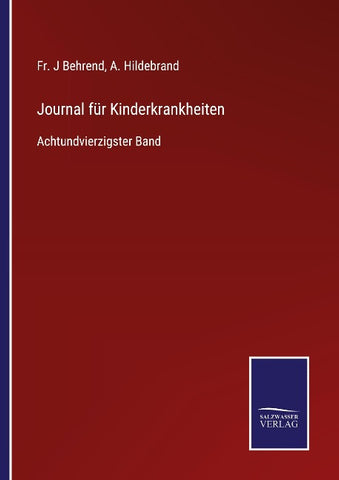Journal für Kinderkrankheiten