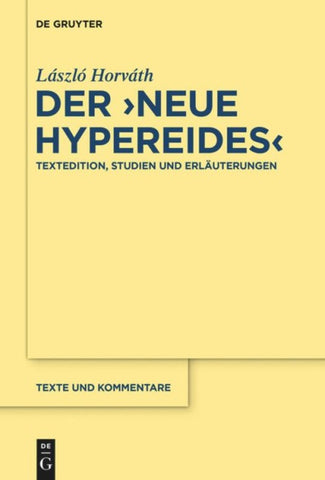 Der "Neue Hypereides"