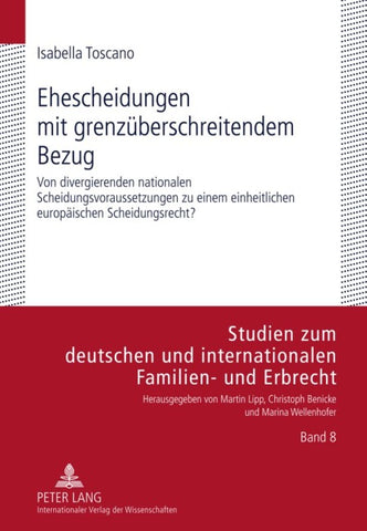 Ehescheidungen mit grenzüberschreitendem Bezug