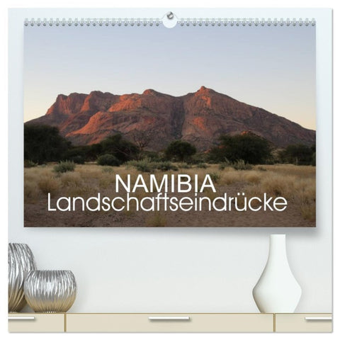 Namibia - Landschaftseindrücke (hochwertiger Premium Wandkalender 2026 DIN A2 quer), Kunstdruck in Hochglanz