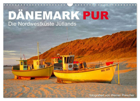 Dänemark Pur (Wandkalender 2026 DIN A3 quer), CALVENDO Monatskalender