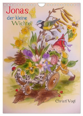 Jonas der kleine Wichtel (Wandkalender 2027 DIN A4 hoch), CALVENDO Monatskalender