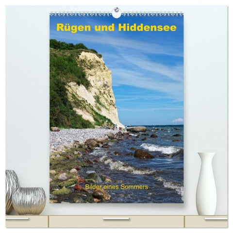 Rügen und Hiddensee - Bilder eines Sommers / Planer (hochwertiger Premium Wandkalender 2027 DIN A2 hoch), Kunstdruck in Hochglanz